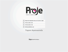 Tablet Screenshot of projebilisim.com